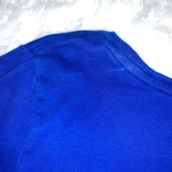 JCPenny Women’s Small Blue Long Sleeve Shirt - Picture 5 of 5